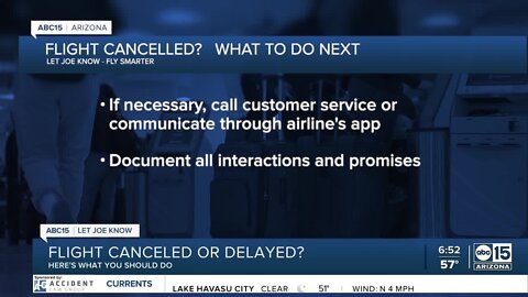 Flight not taking off as planned? Do these things if your flight is canceled or delayed