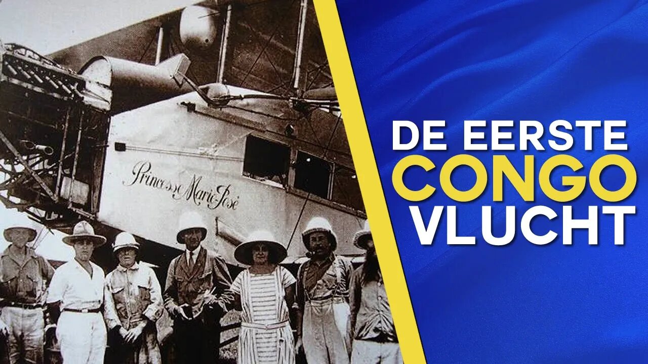 De Eerste Congo vlucht: Brussel-Leopoldstad van 1925