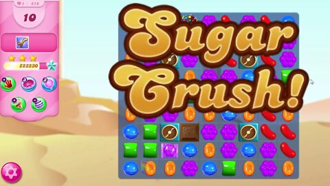 Candy Crush Saga Level 418