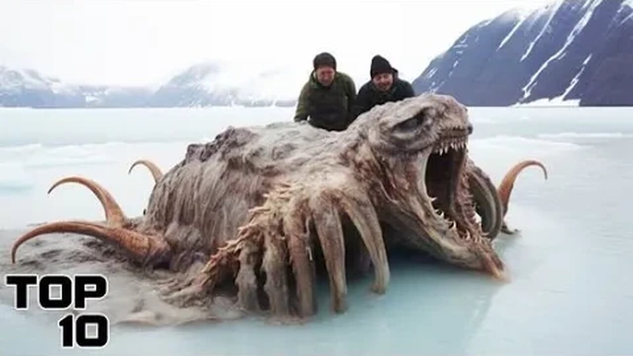 Top 10 Terrifying Prehistoric Sea Creatures That Still Exist In Antarctica