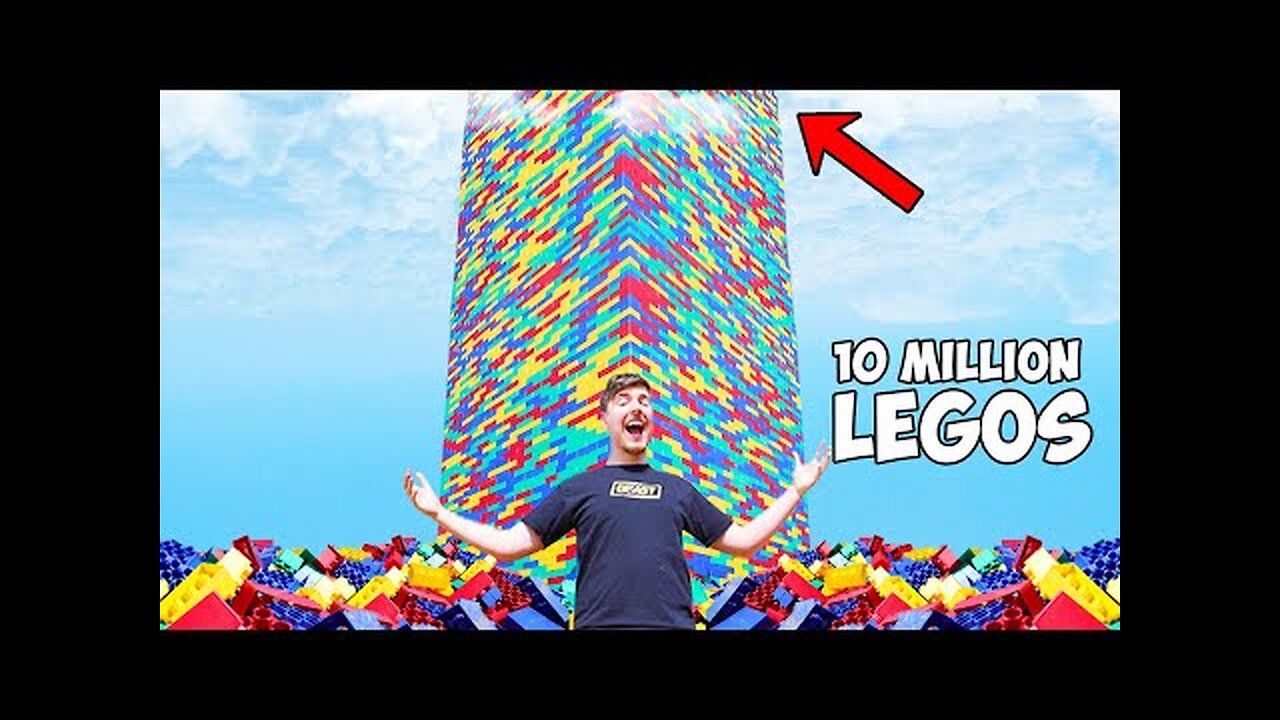 I Built The World's Largest Lego Tower