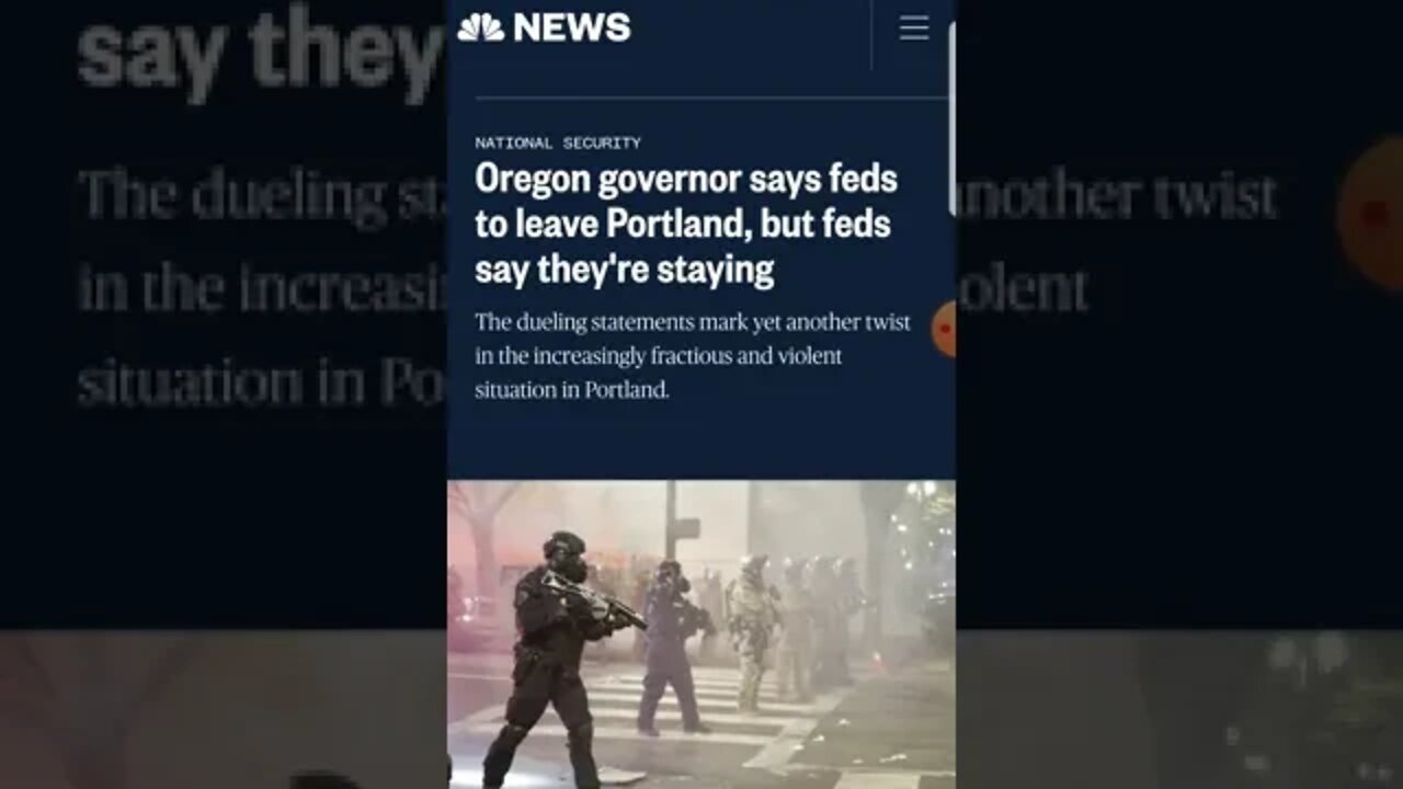 Oregon Governor Tries To Force Feds Out; Gets Owned