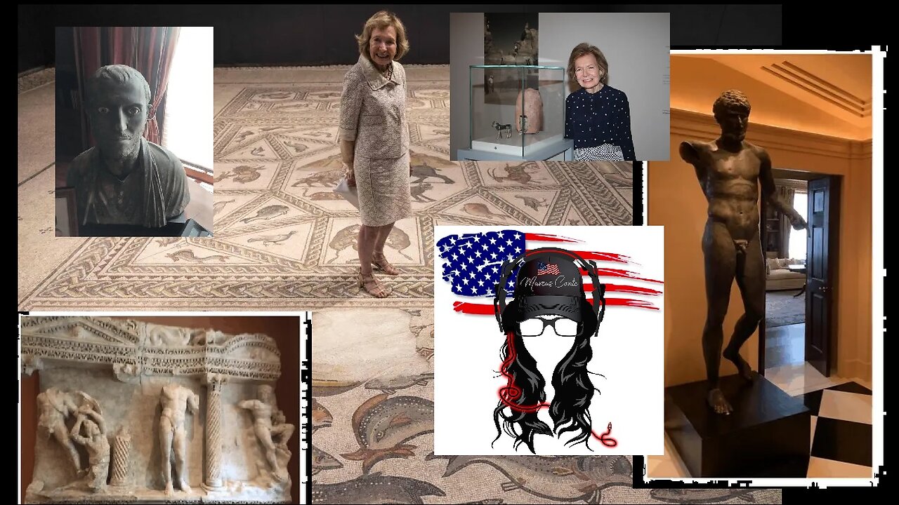 MET MUSEUM full of STOLEN art, MEME-stock rally TLRY RIVN, Anti-Israel Jews, TRANQ zombies
