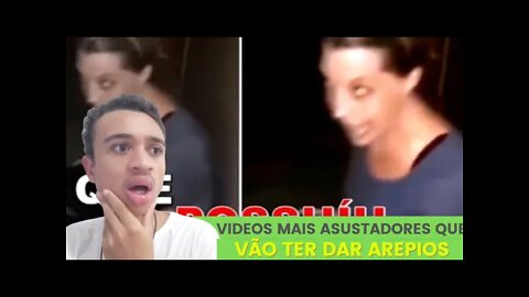 Reagindo O que POSSUÍU ela?... E MAIS VÍDEOS ASSUSTADORES QUE VÃO TE DAR ARREPIOS
