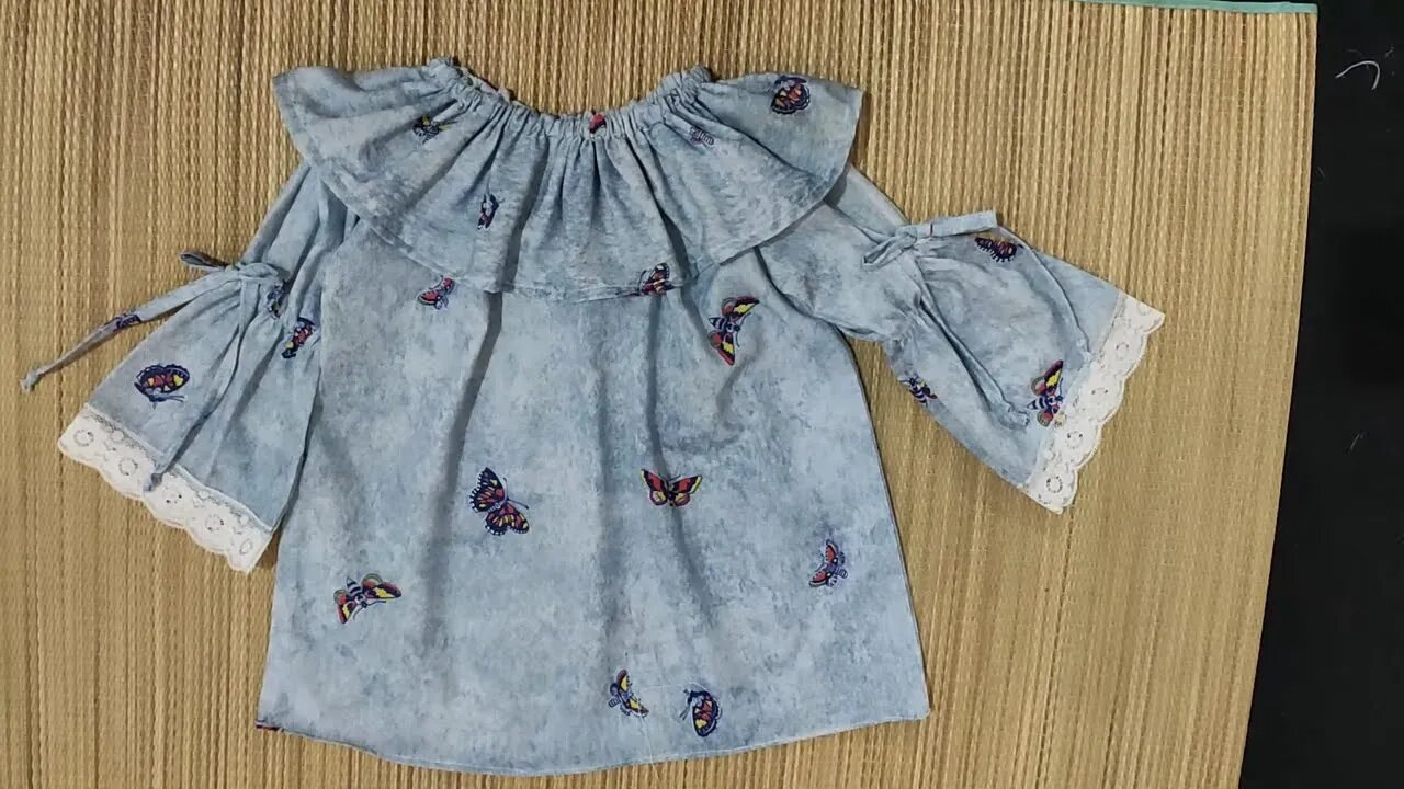 BABY TOP : Stylish baby TOP blouse || Raglan sleeves TOP || Little girl Top