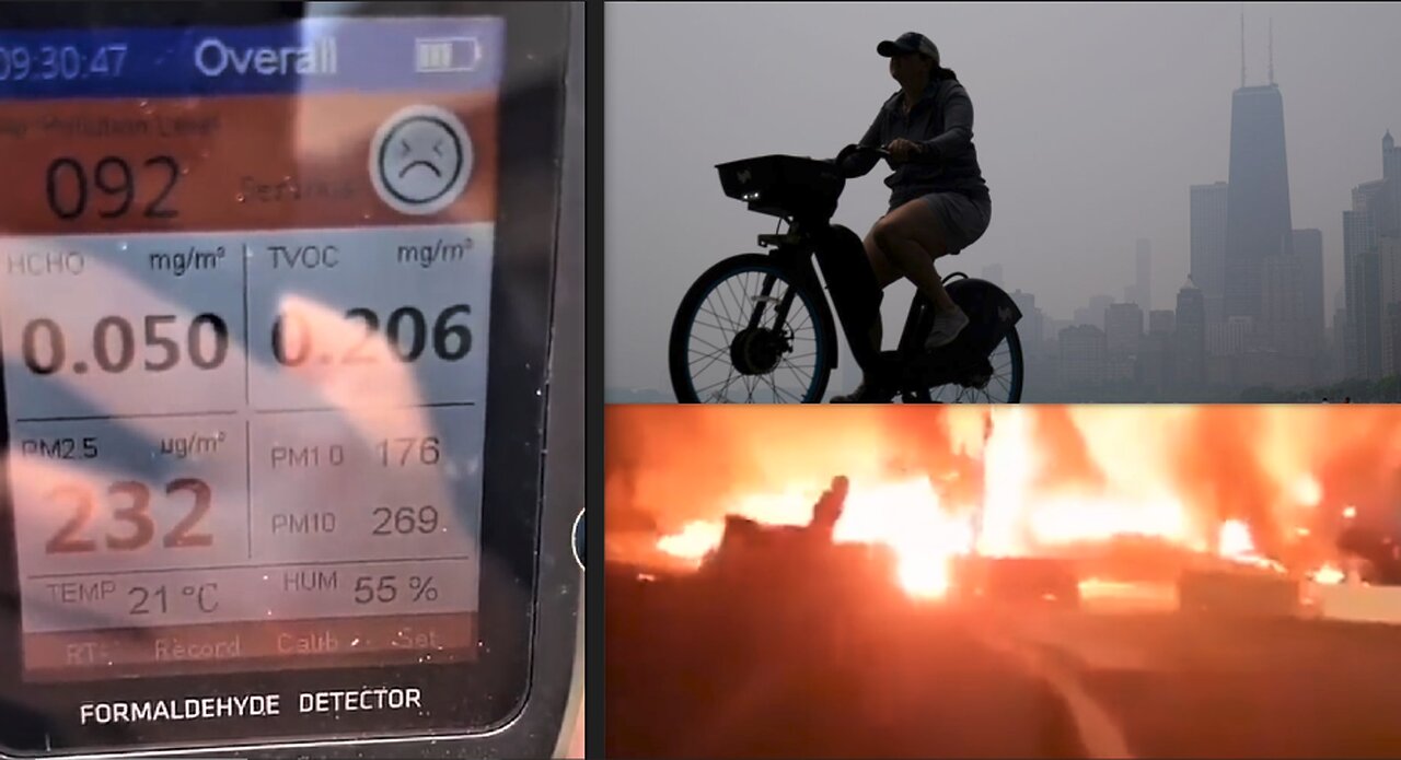 CANCER CAUSING TOXINS FOUND IN THE AIR AS RECORD "WILDFIRES" GLOBAL AIR QUALITY PLUMMETS*REVOLUTION
