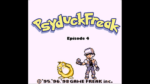 Pokemon Blue Emulated play though EPISODE 4