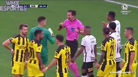 Corinthians 0 x 2 Peñarol Melhores Lances e Momentos Sulamericana 29 04 2021