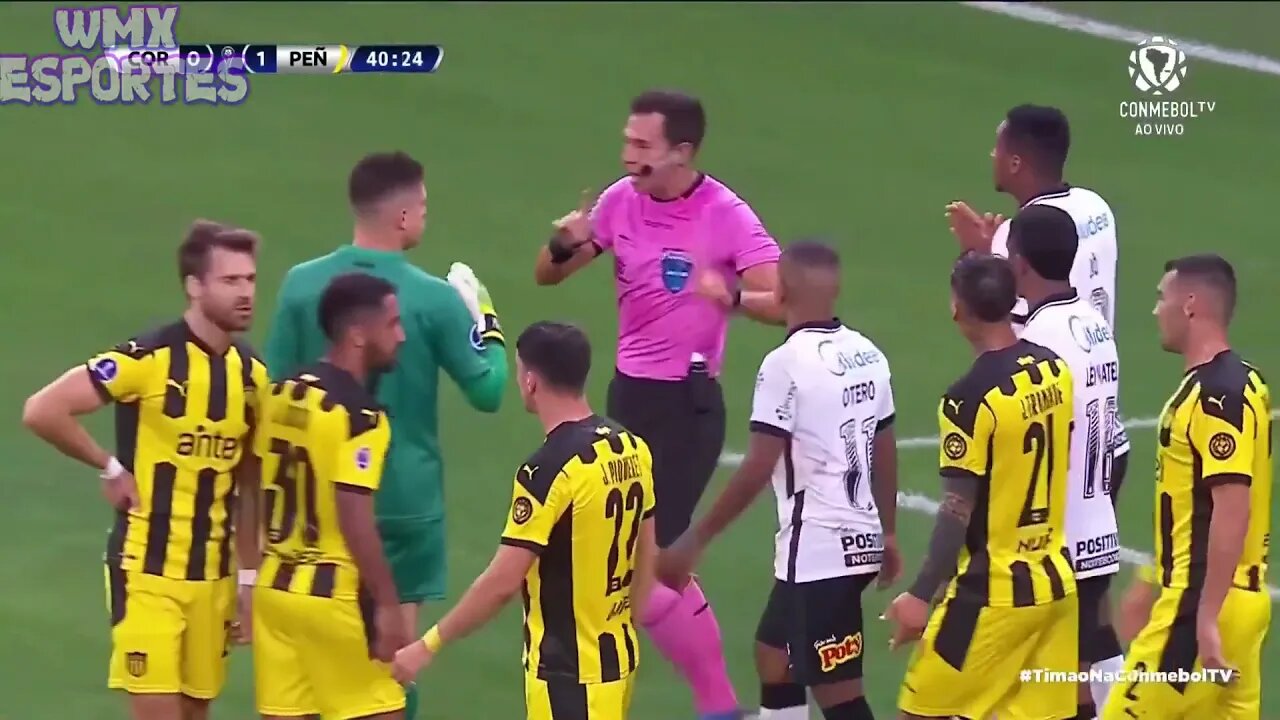 Corinthians 0 x 2 Peñarol Melhores Lances e Momentos Sulamericana 29 04 2021