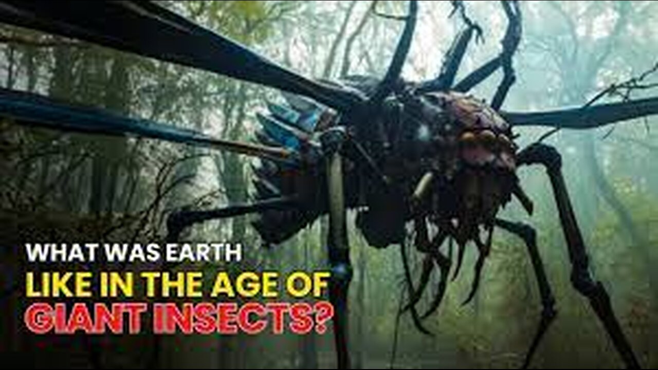 What Was Earth Like in the Age of Giant Insects-