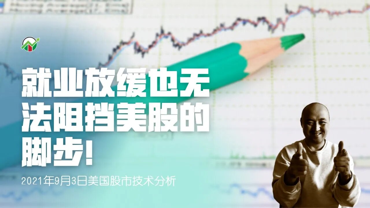 就业放缓也无法阻挡美股的脚步! | 2021年9月3日美国股市技术分析 | 美股盘后分析 | 美股大盘走势分析 | 下周美股