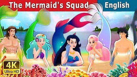 The Mermaid's Squad || Fairy tales in English || Cartoon Story in English || Story