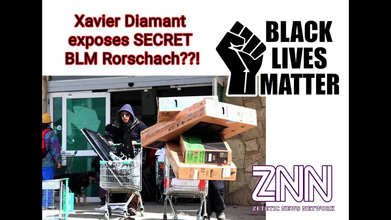 Xavier Diamant details the Secret Black Lives Matter Rorschach