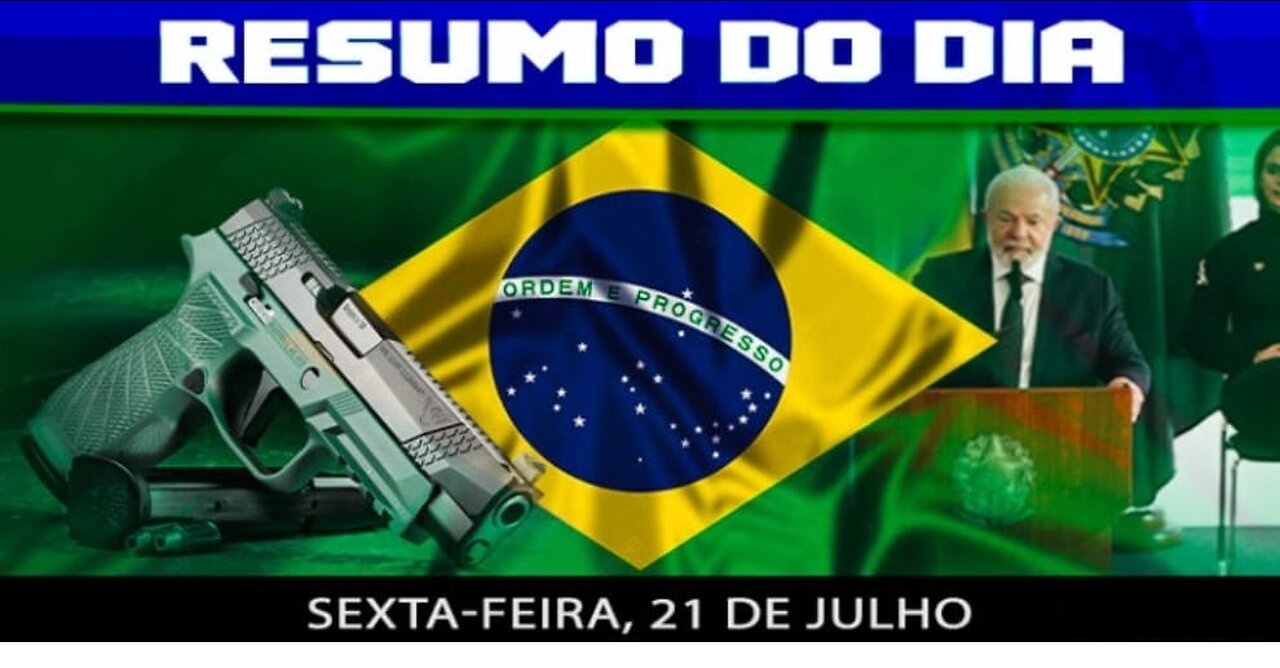 Governo LULA quer tirar POSSE/PORTE cidadão de bem, e forças policiais, vigilantes,CAC.