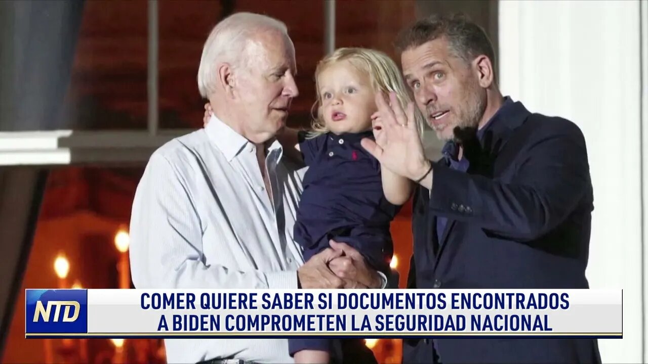 ¿Documentos encontrados a Biden comprometen la seguridad nacional? | NTD NOTICIAS