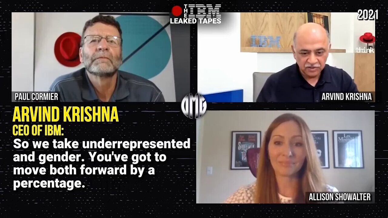 BREAKING: CEO of IBM admits to firing people and taking away bonuses unless they discriminate