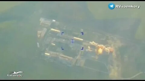 Russian TOS-1A "Solntsepyok" Thermobaric MLRS Burning Up Ukrainian Positions Pt.1