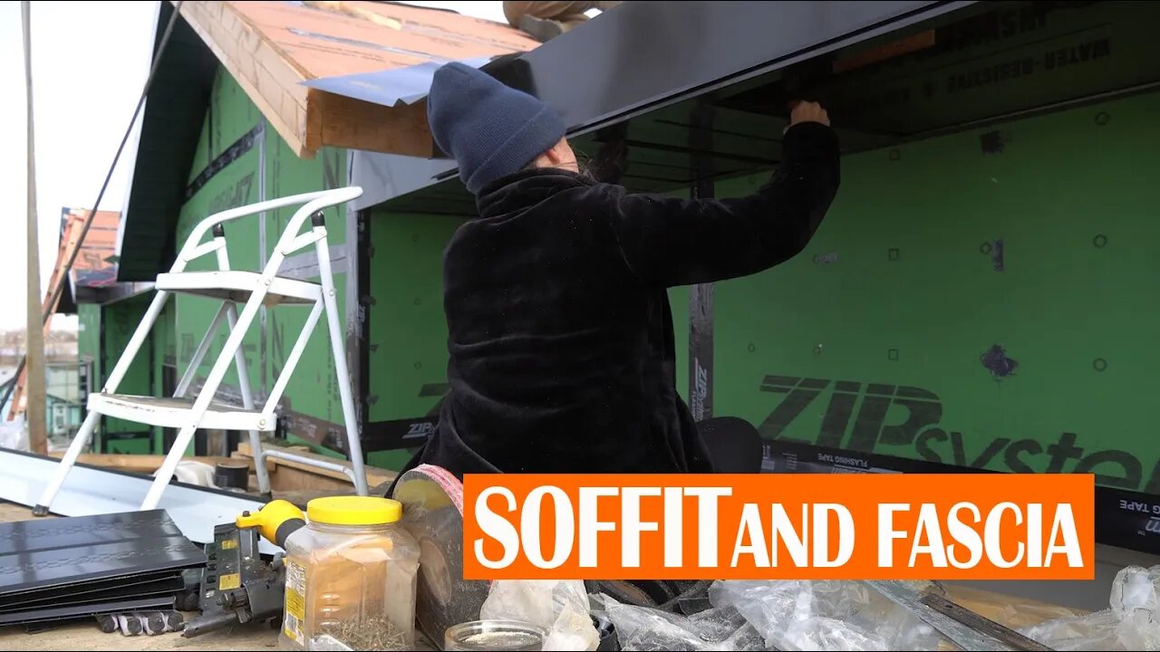 DIY HOME BUILD EP. 062 | SOFFIT AND FASCIA