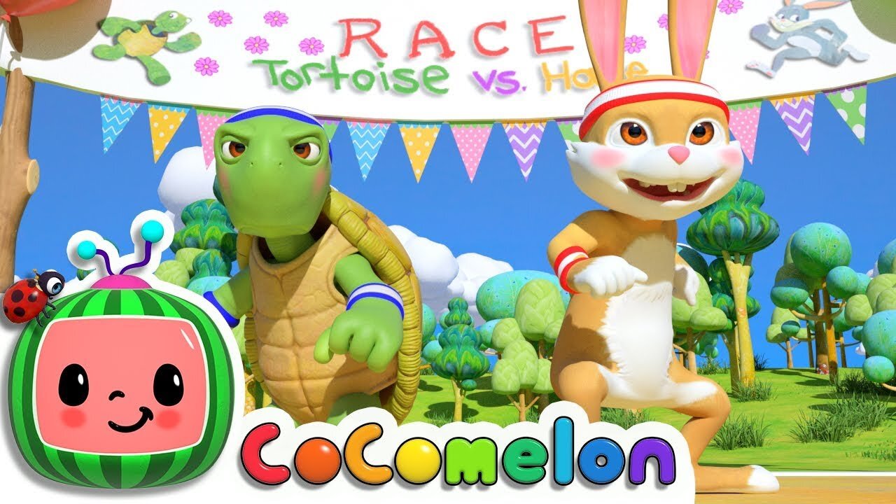 The Tortoise and the Hare + More Nursery Rhymes & Kids Songs - CoComelon