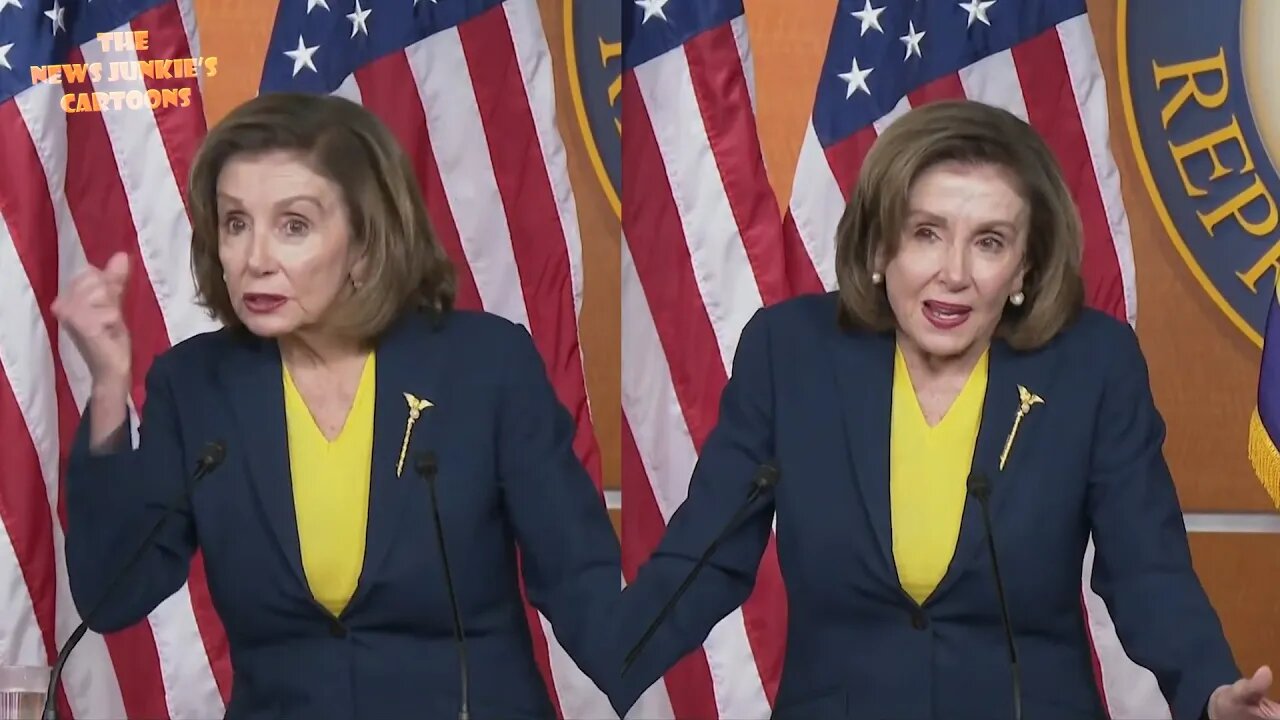 Pelosi The Leader Of The House Democrats. No comment.