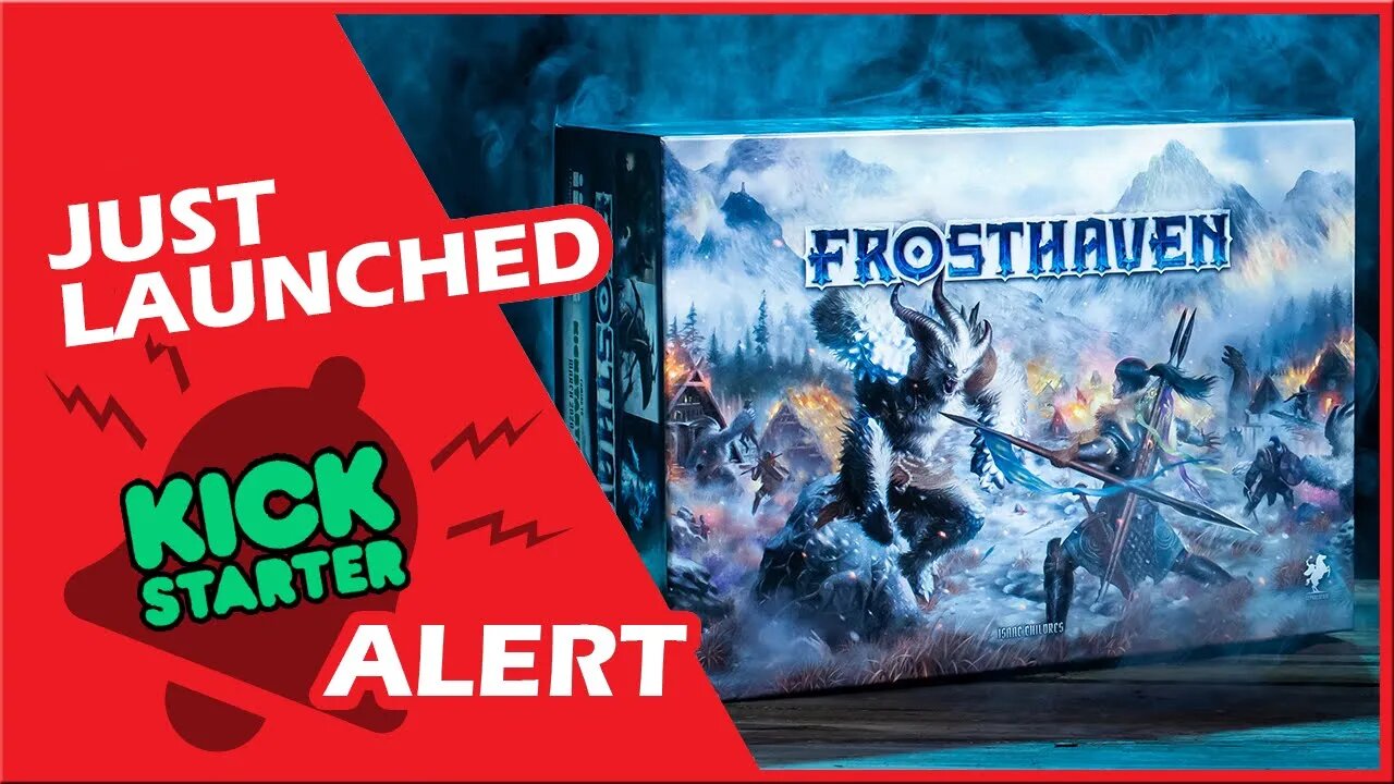 🚀️ Frosthaven | Kickstarter Board Game Alert and Details
