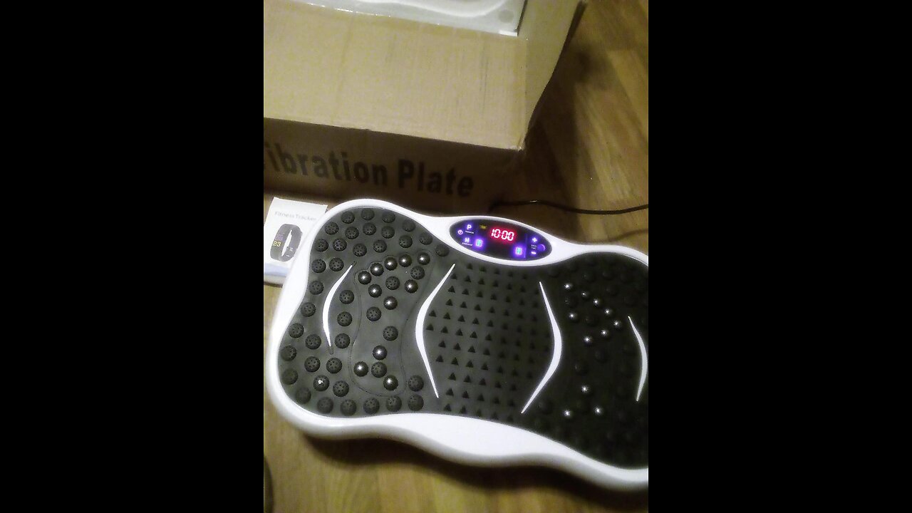 Happybuy Vibration Plate Exercise Machine,Whole Body Exercise Vibration Fitness Platform,350Lbs...