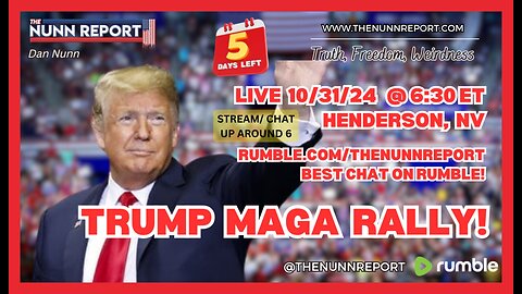 SPECIAL! Trump MAGA Rally – Henderson, NV | FIVE DAYS!!! VOTE!!