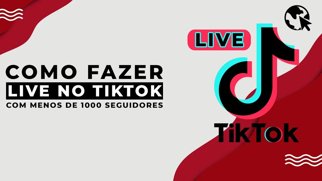 Como FAZER LIVE no TIKTOK com MENOS de 1000 seguidores ‹ 2021 ›