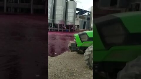 🔴👉😲SEE How It Happened BIG Explosion Of A 50,000 Liter Wine Tank #Shorts