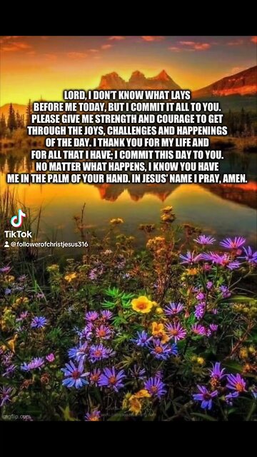 Every day that you wake up is a new day to be thankful for. Use this day to serve God. #prayer