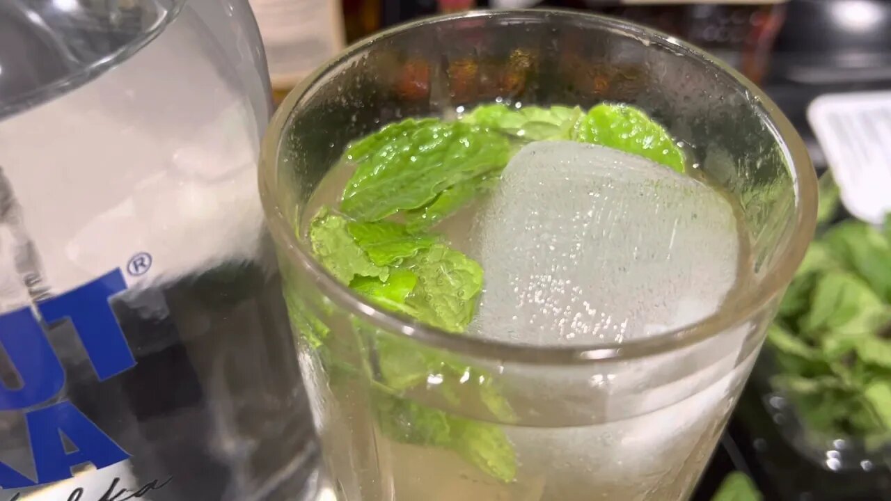 The Absolute Vodka Moscow Mule done right.