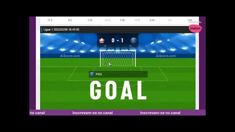 Lille vs PSG LIVE MATCH 2022 HD