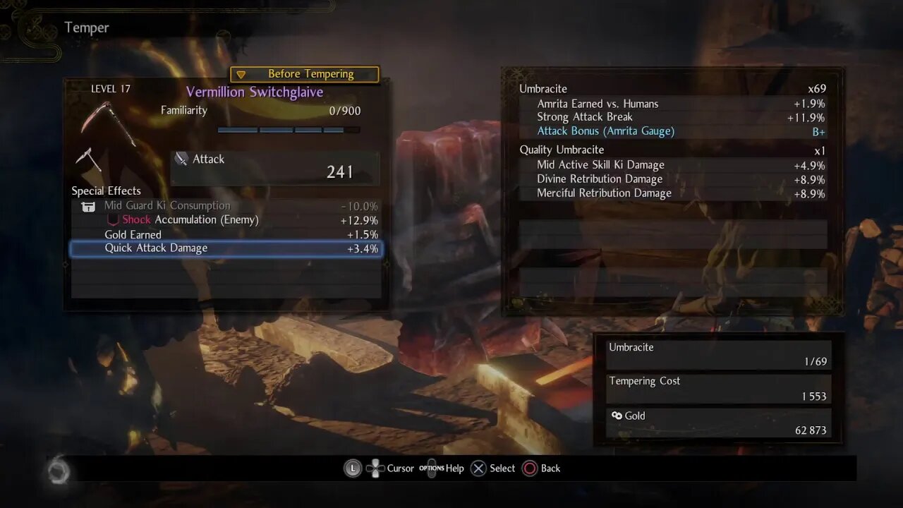 Road to Platinum: Nioh 2