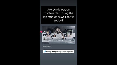 Equity and Participation Trophies