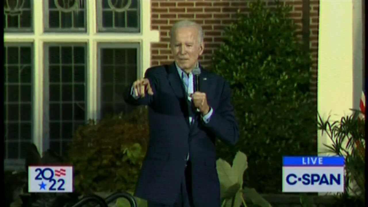 Individual collapsed during Biden's speech in New York