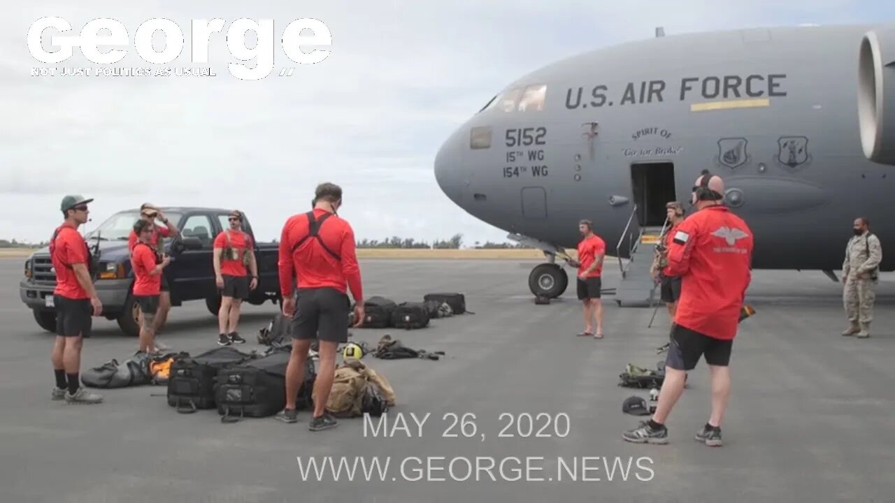 SpaceX NASA and the 204th Airlift Squadron, May 26th, 2020