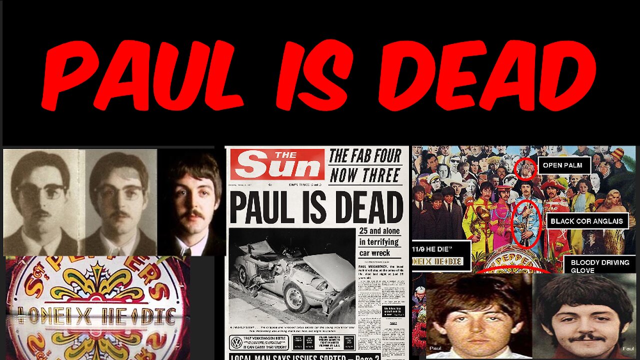 Paul is Dead (PID) - Did Paul McCartney Die in 1966?