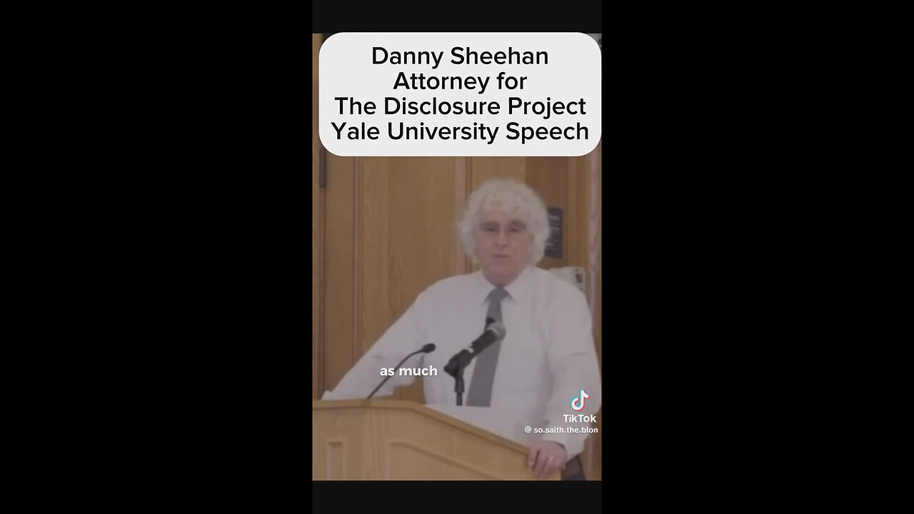 Pay very close attention people - Danny Sheehan - Discloser Project