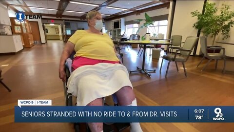 Seniors stranded with no ride to and from hospitals, doctor visits