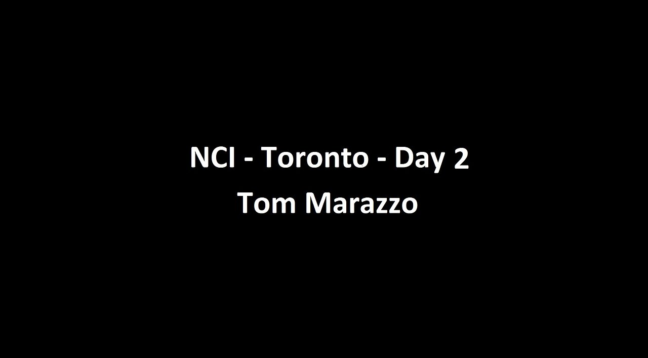 National Citizens Inquiry - Toronto - Day 2 - Tom Marazzo Testimony