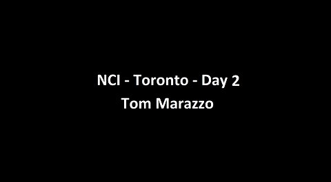 National Citizens Inquiry - Toronto - Day 2 - Tom Marazzo Testimony