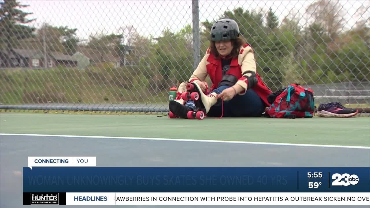 Canadian woman buys roller skates 40 years after she owned them as a teen