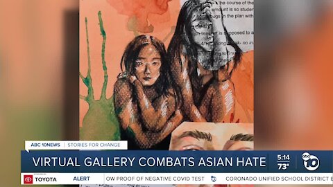 Virtual gallery combats Asian hate