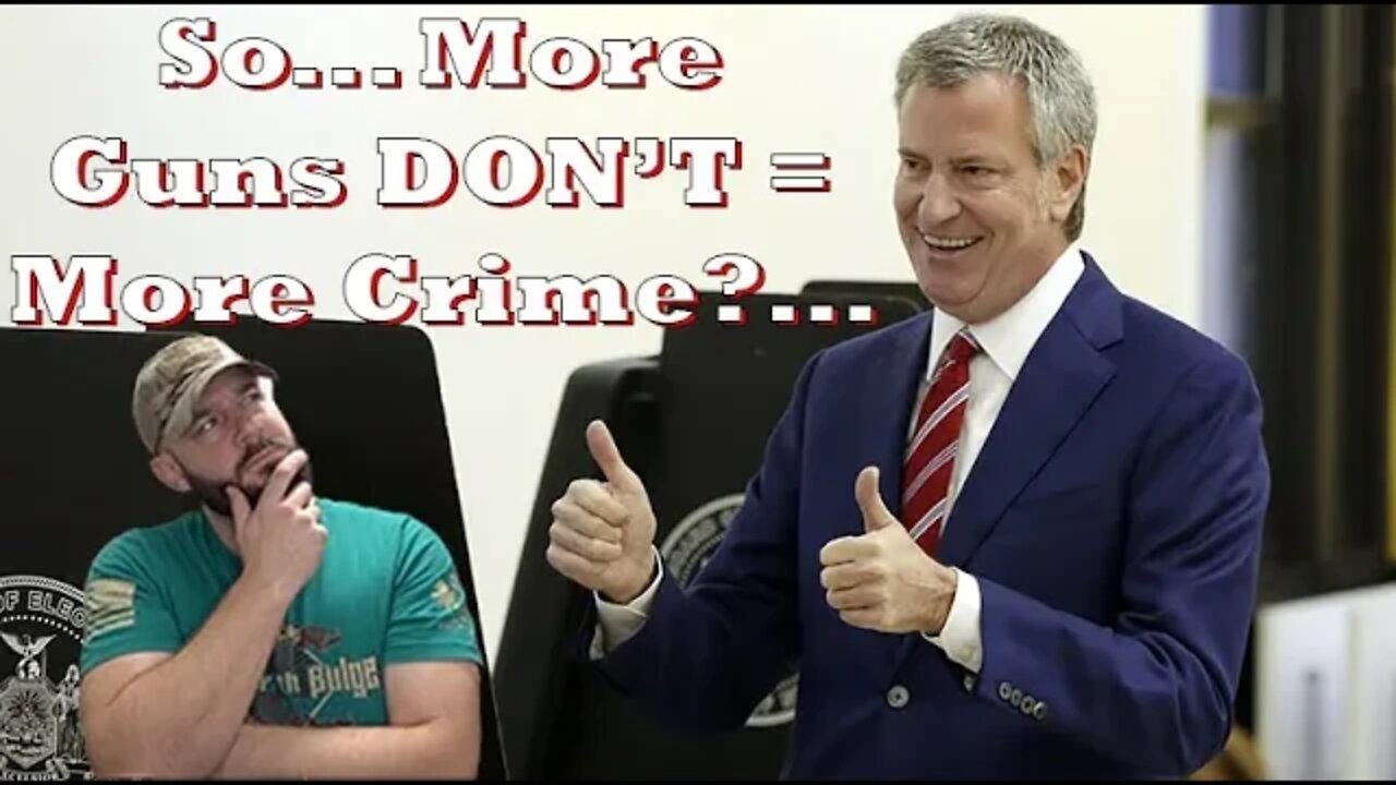 NYC just broke TWO Gun Control narratives… Gun Crime DOWN 31% while Gun Sales are UP…