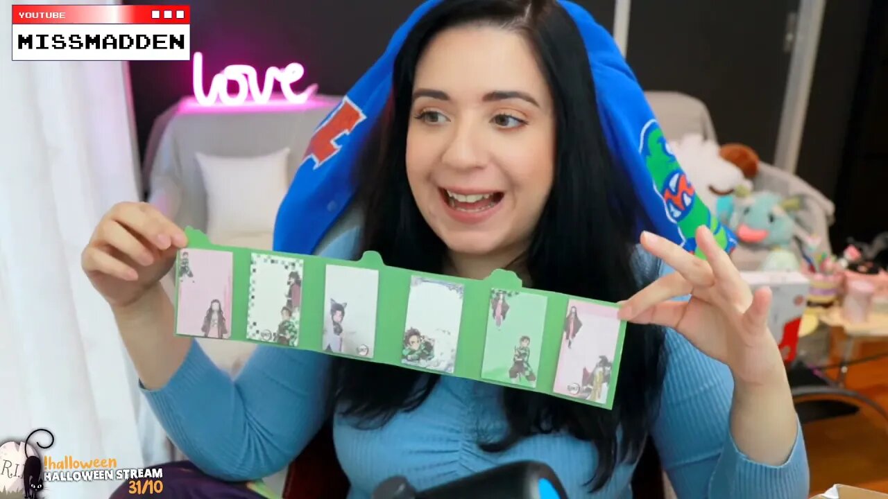 Miss Madden explores the wonders of Otaku Box!