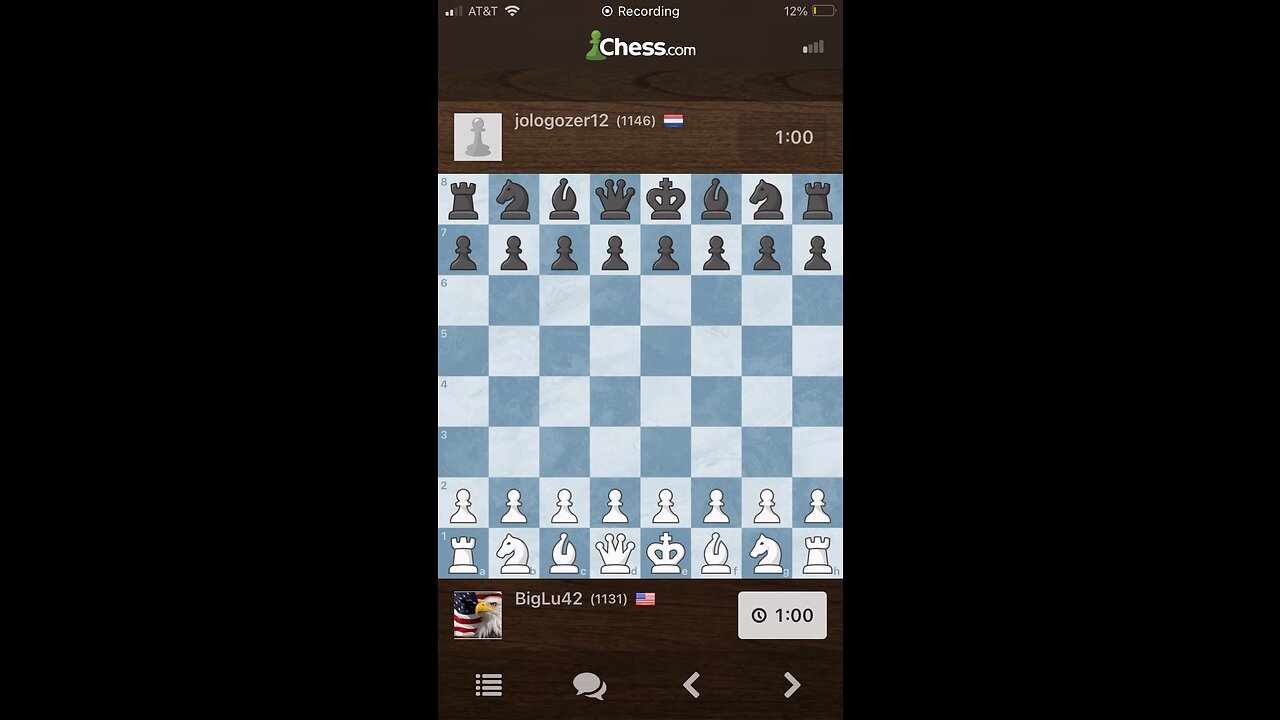 SCUFFED BULLET CHESS GAMEPLAY (INTERMEDIATE) - Mistakes on both sides ended the game peacefully