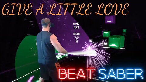 Beat Saber || Give A Little Love - Pegboard Nerds || Expert+ Mixed Reality