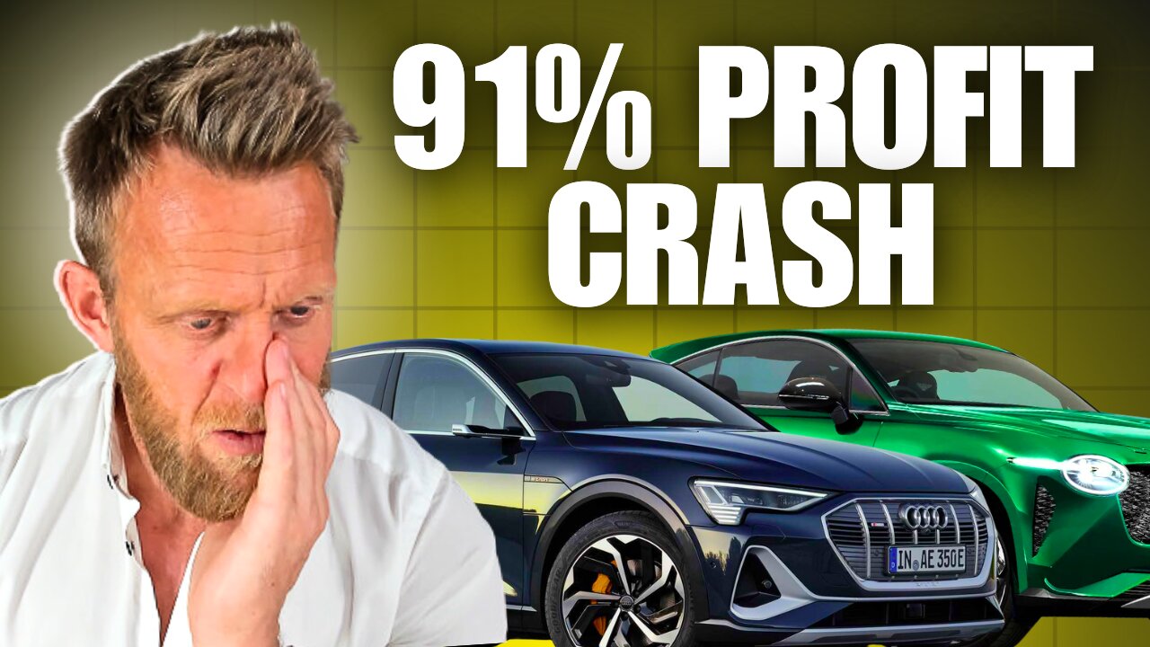 Audi, Bentley, and Lamborghini profit crashes 91%