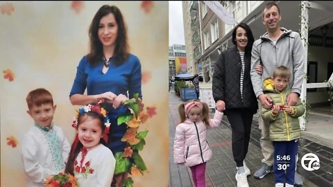 Hope in the midst of war: The story of a Ukrainian refugee family in Michigan
