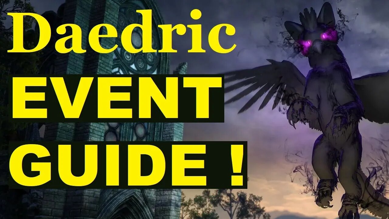 ESO Daedric War Celebration Event Guide! - (NEW Morph, Pets!) Elder Scrolls Online